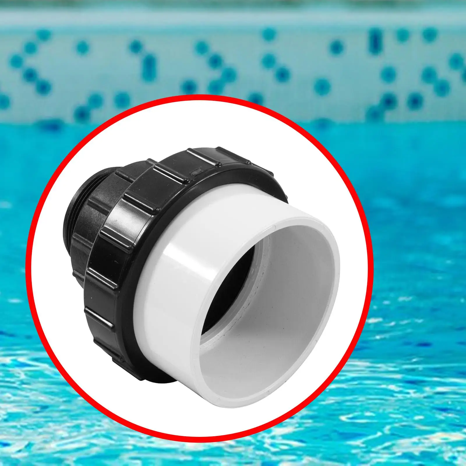 

2" x 2” Hose Connector Easy to Install for 40 Male Adapters Heat Resistant Hi Temp Unions 2 inch Connection Maintenance Part