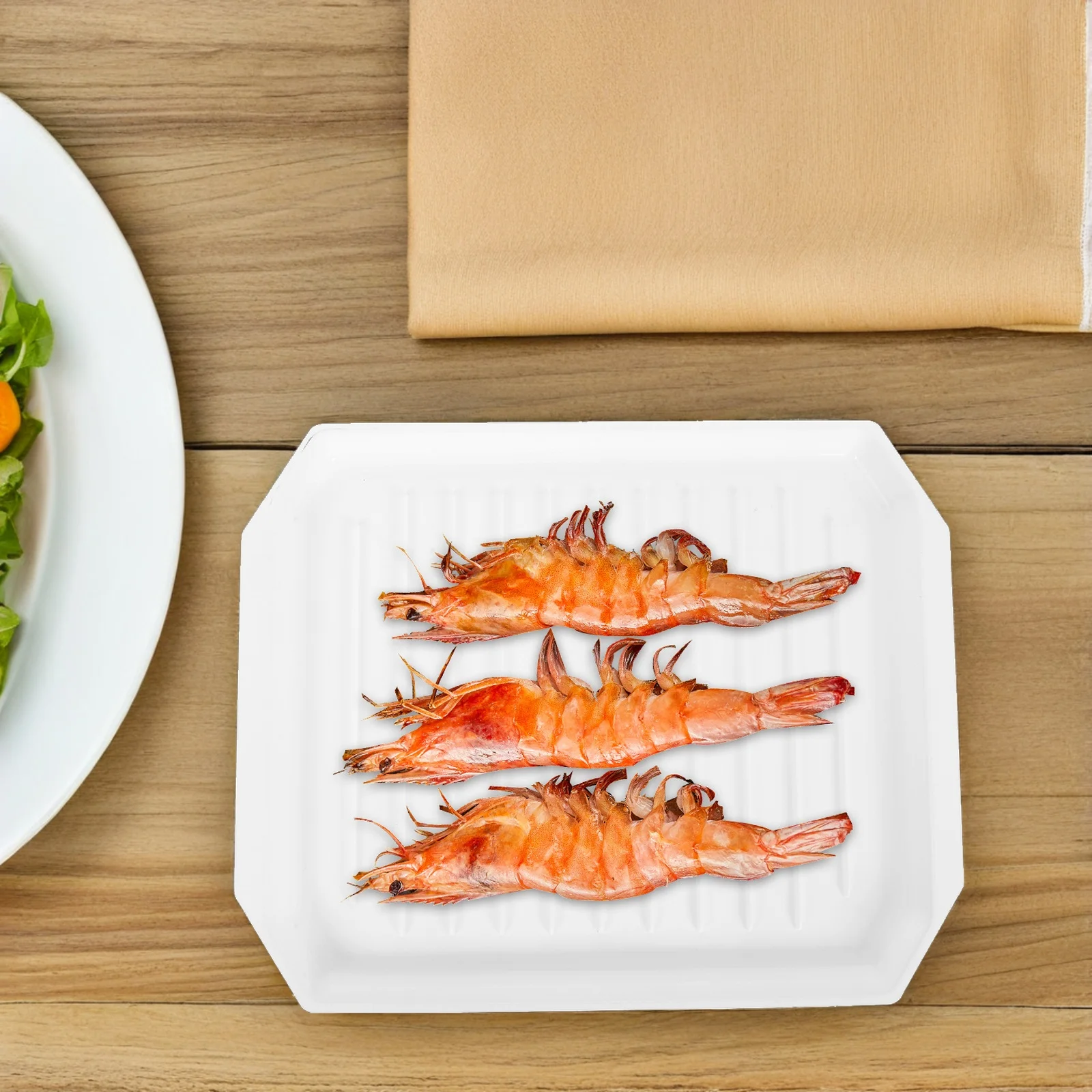 

3pcs Microwave Bacon Cooker Tray Non-Stick Baking Pan For Oven Kitchen Bakeware Multi-Use Silicone Tray Gratin Lasagna Brownies