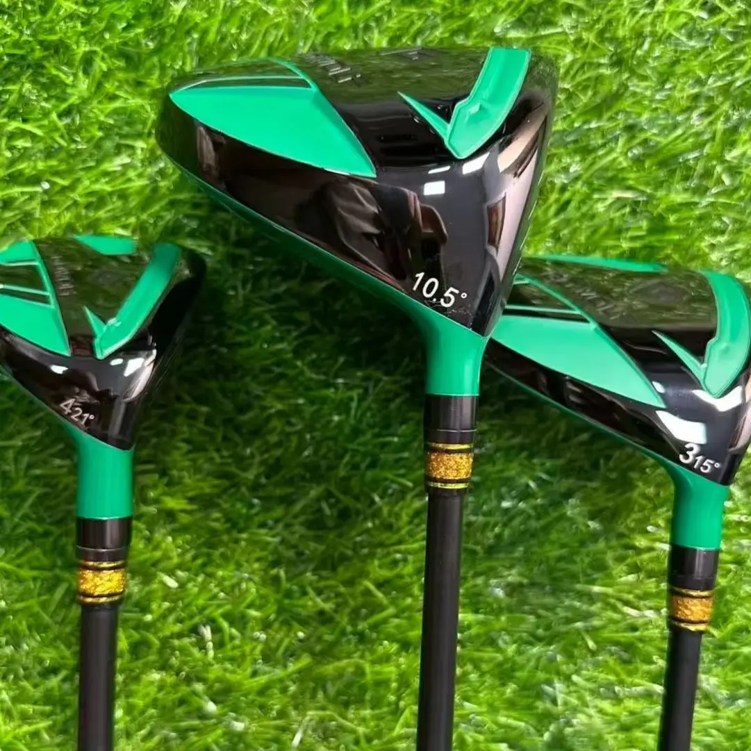 Men’s Golf: Right-handed golf woods with non-slip rubber grips, suitable for both practice and competition