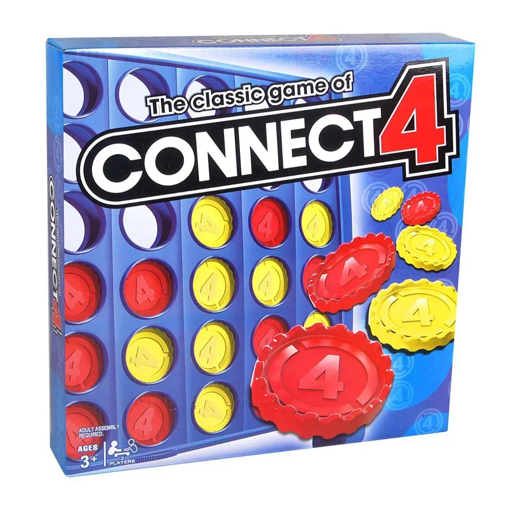 The Classic Game Of Connect 4  Game For 2 Players; Connect 4 Grid Get 4 In A Row Game For Kids Ages 6 And Up Backyard Games For