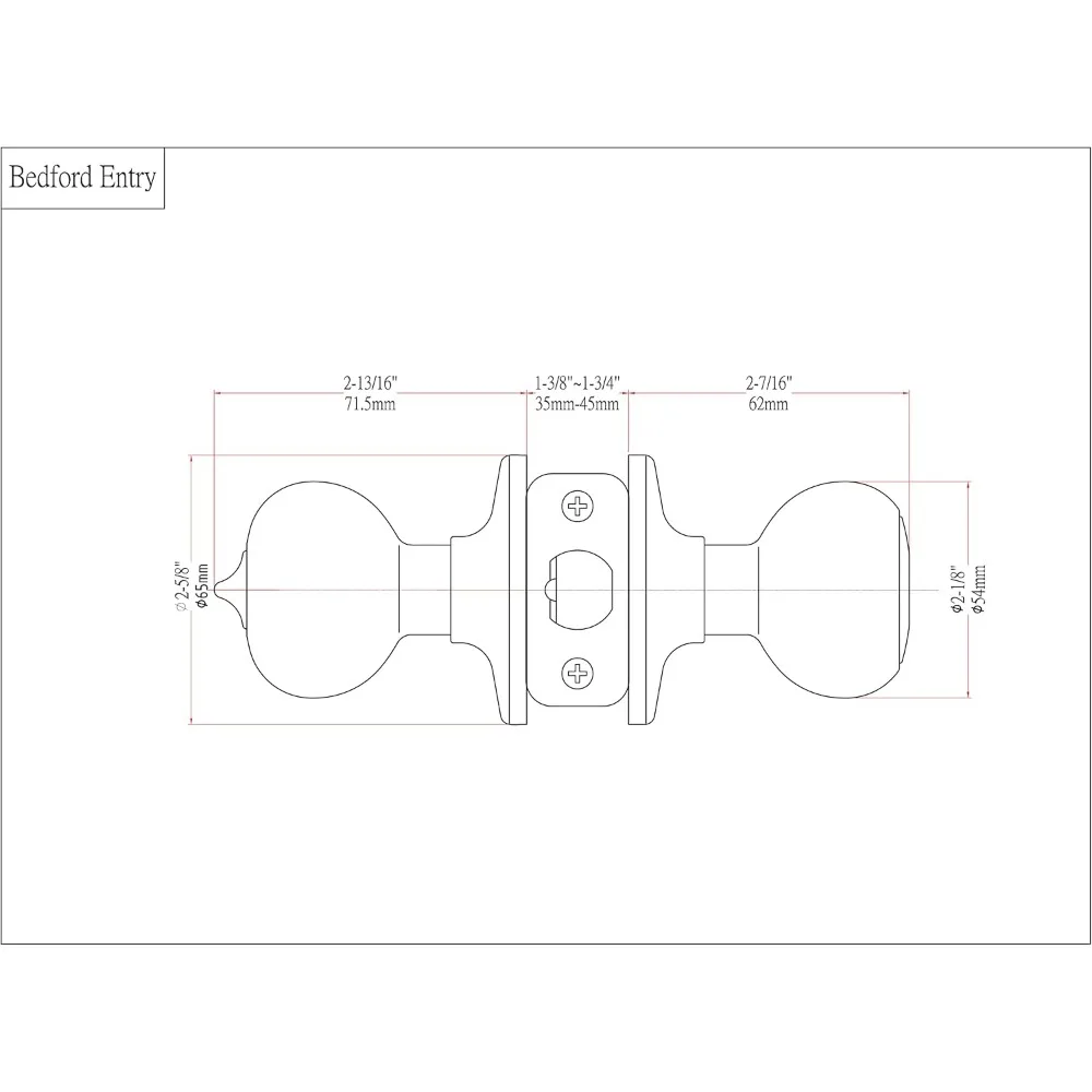 مجموعة مقابض الأبواب المستديرة المصنوعة من النحاس الساتان مكونة من 4 قطع، أجهزة باب الدخول مع تصميم الانطباعات، جودة ممتازة #3
