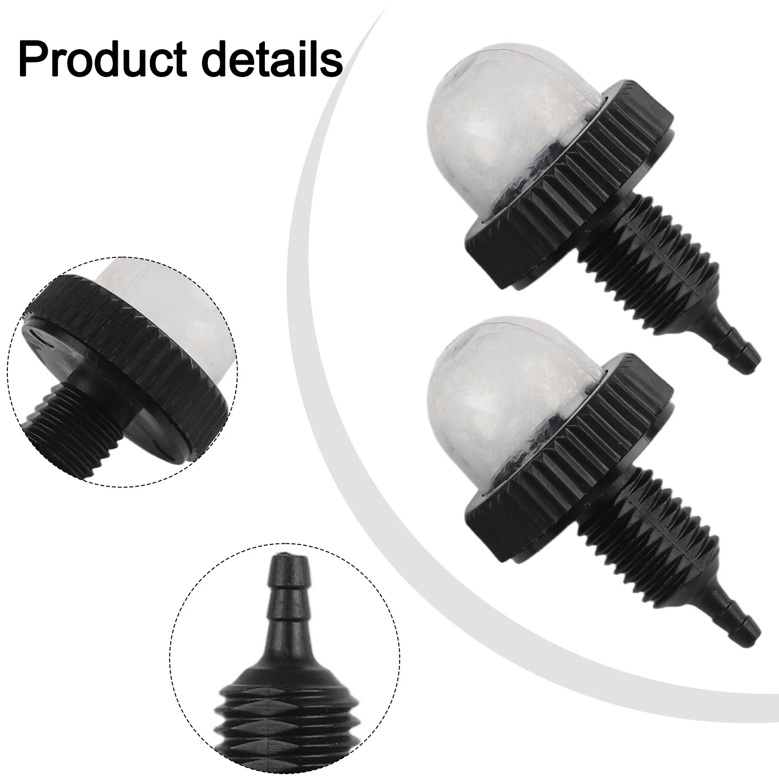 

Pack of Two Practical Priming Pumps to Replace Model 490437002 Fits Perfectly with FJ180V in For Kawasaki Devices