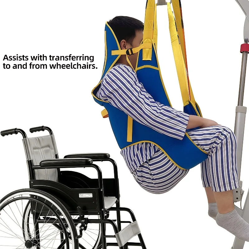 Patient Lift Sling Shifting Machine Special Lifting Strap Half Pack Pant Detachable Lifting Device Waist Thickened Safety Strap