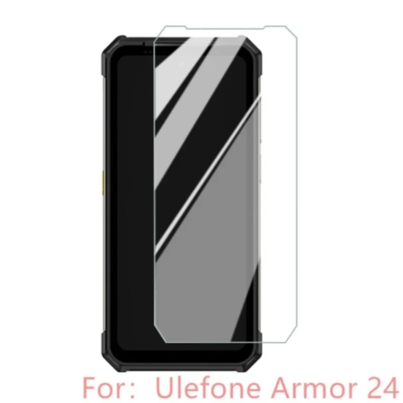 clear tempered glass for ulefone armor 24 screen protector film anti-scratch cover guard on for armor24 pelicula de vidrio