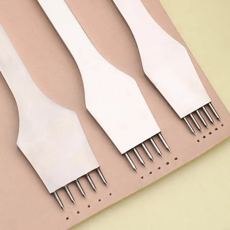 N84C 2/5/7 Prong Chole Punchs Ustching Stitching Stim Craft Craft Tool