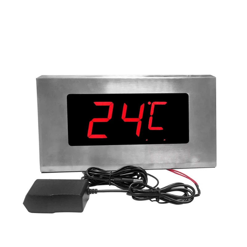 

Dedicated water thermometer supports bathroom and swimming pool sauna room temperature meters