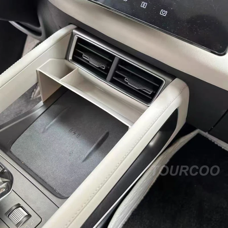For BYD Yuan UP EV 2024 Storage Box under the Center Console Screen Interior Modified Accessories