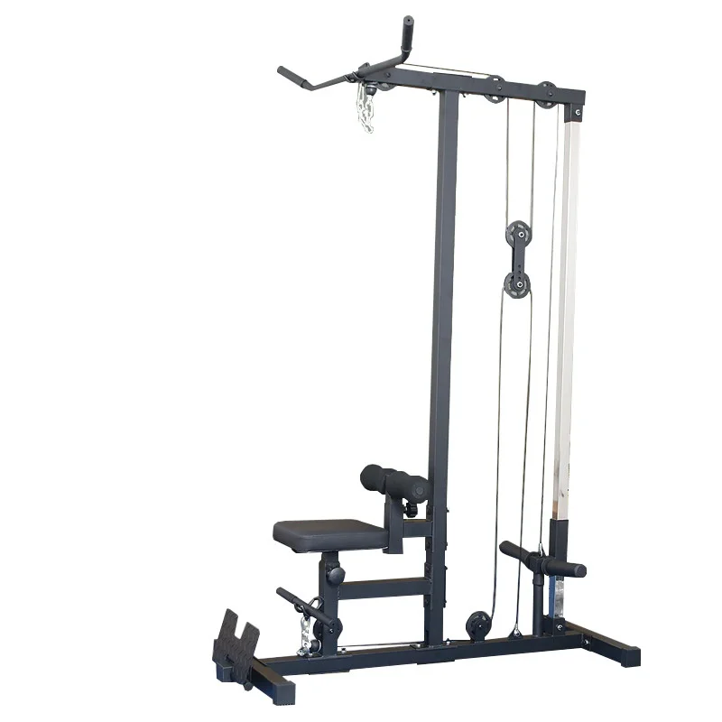 

High-Low Pull Training Machine for Home Use, Back Pull Integrated Fitness Equipment for Training, Lat Pull Down Machine for Gym