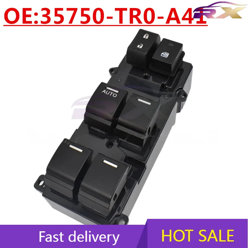 

OEM:35750-TR0-A41 Suitable For Honda CRV Civic Glass Lifter Switch Powered Windows Control Switch
