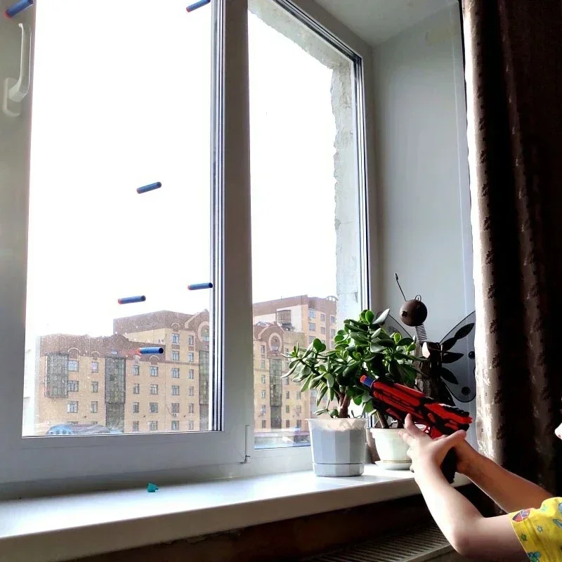 กระสุนของเล่นคุณภาพสูง 7.2 ซม. สำหรับปืนของเล่นเด็ก กระสุนสีฟ้าแบบดูดติด สำหรับปืนซีรีส์บลาสเตอร์ ของขวัญคริสต์มาสสำหรับเด็ก