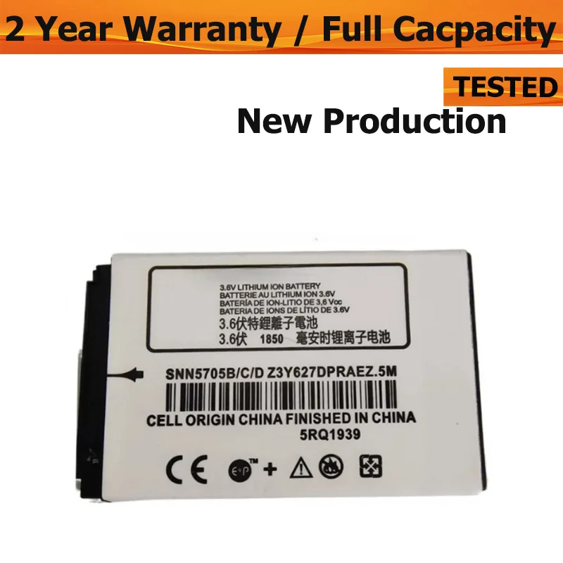 

SNN5705B SNN5705C/D 1850 мАч аккумулятор для Motorola Mercedes-Benz S350/S600 BMW X3/X5 530/730 E60/E66 Audi автомобильный телефон