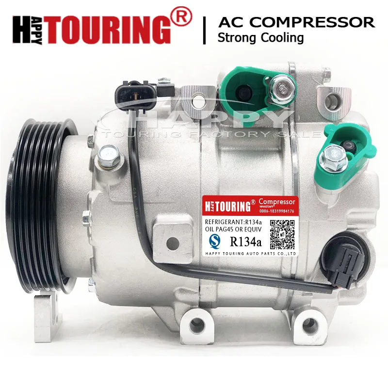 AC Air Conditioning Compressor for Hyundai Genesis G80 G90 Premium 7701-B1000 97701B1000 97701 B1000 F500-GGDBA-03 F500ggdba05