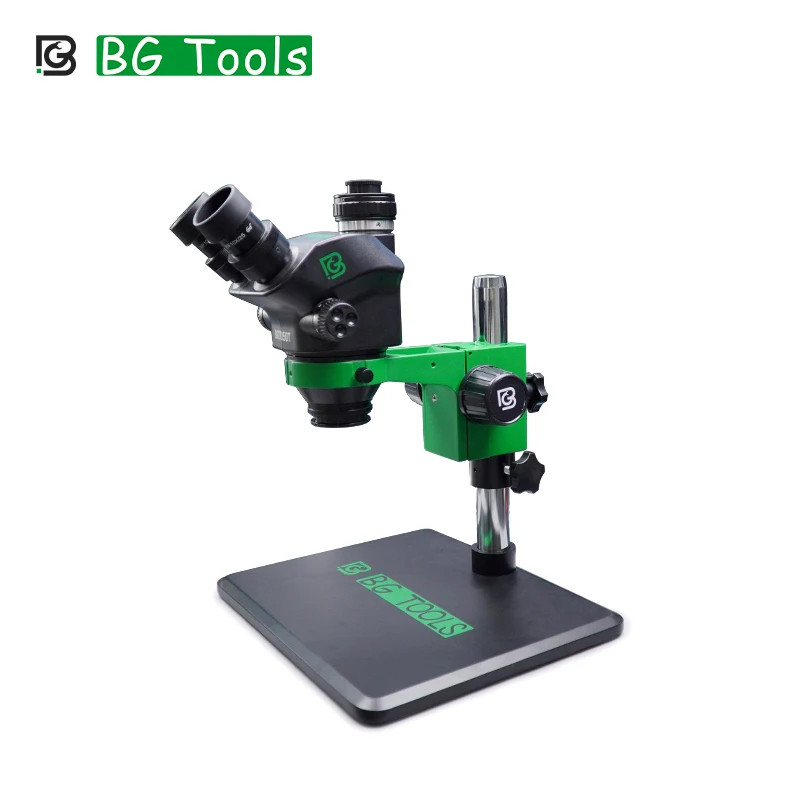 KEGUAN BG7050 Trinocular Precision Microscope 7-50X for Mobile Phones Motherboard PCB Components Repair Microscope Tools