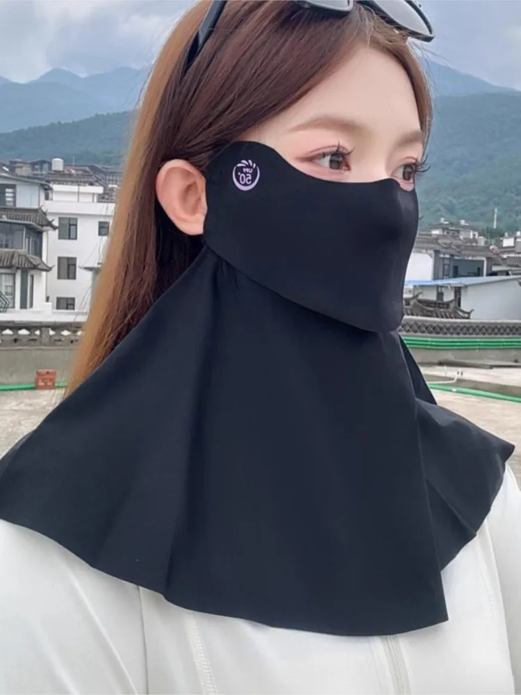 AliExpress Drinking Water Sunscreen Mask Female Face Neck Summer Mask UV-proof Scarf Cycling Cycling Breathable Mask