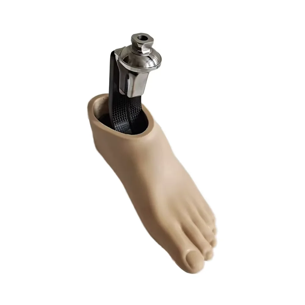 Carbon Fiber High&Low Ankle Design Prosthetic Foot and Leg Mobility AidProsthetic Foot Artificial Limb Leg