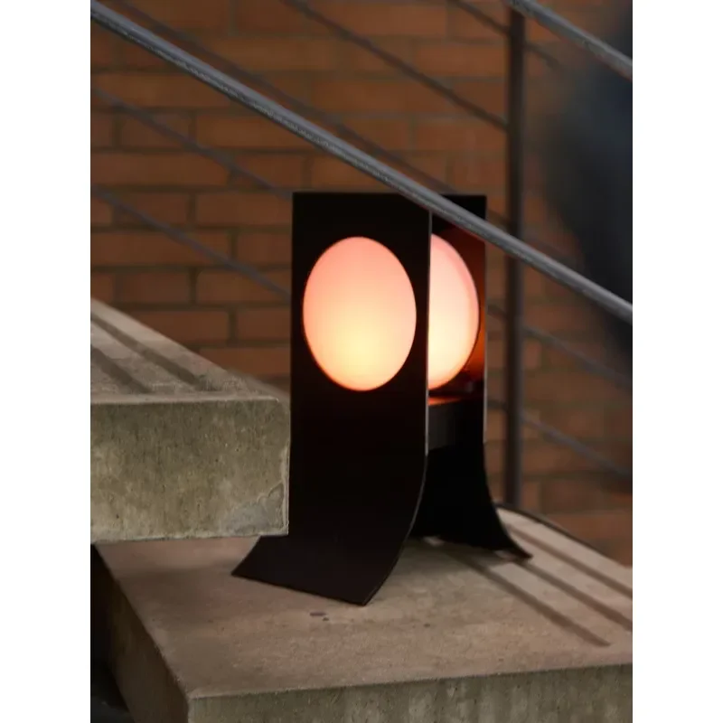 Night Light Sunset Acrylic Atmosphere Light Living Room Bedroom Bedside Lamp Creative Desktop Desk Lamp Rechargeable