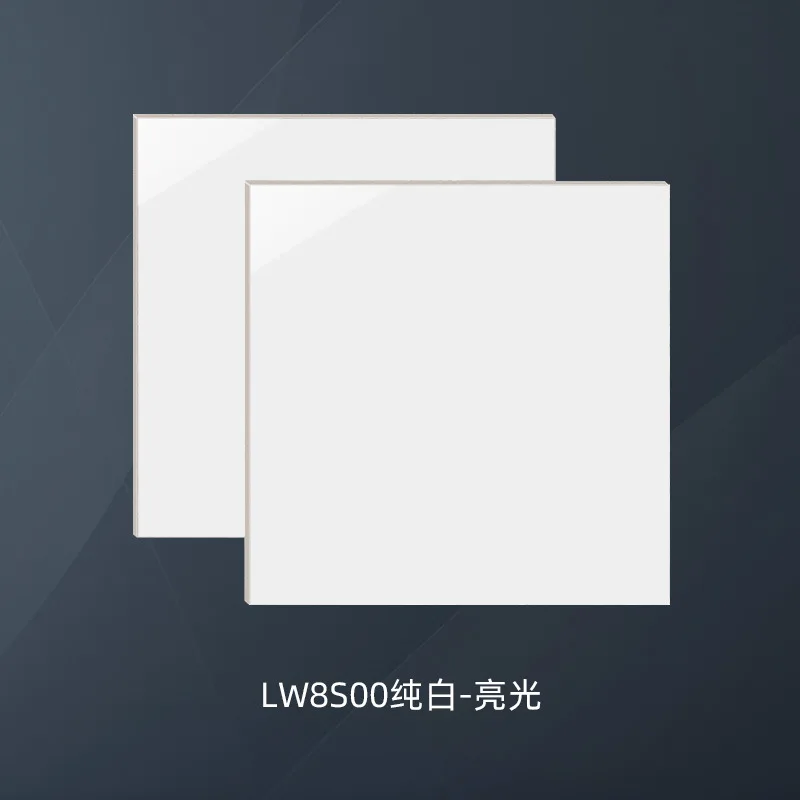 Foshan800x800Piastrelle per pavimenti in tinta unita leggera e morbida Piastrelle lucide per soggiorno800*800Piastrelle per pavimenti antiscivolo in porcellana completa