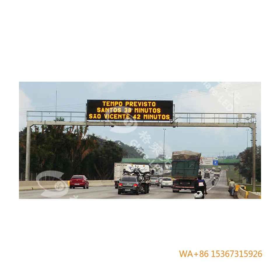 IP65 Outdoor-Verkehrs-LED-VMS Variable Nachrichtentafel LED-Matrix-Anzeigetafel