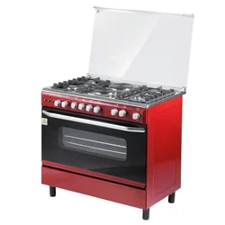 6 Burner Commercial Gas Stove Built-in Ovens Cooker 4 burner And 2 electric Plate gas stove electric stove