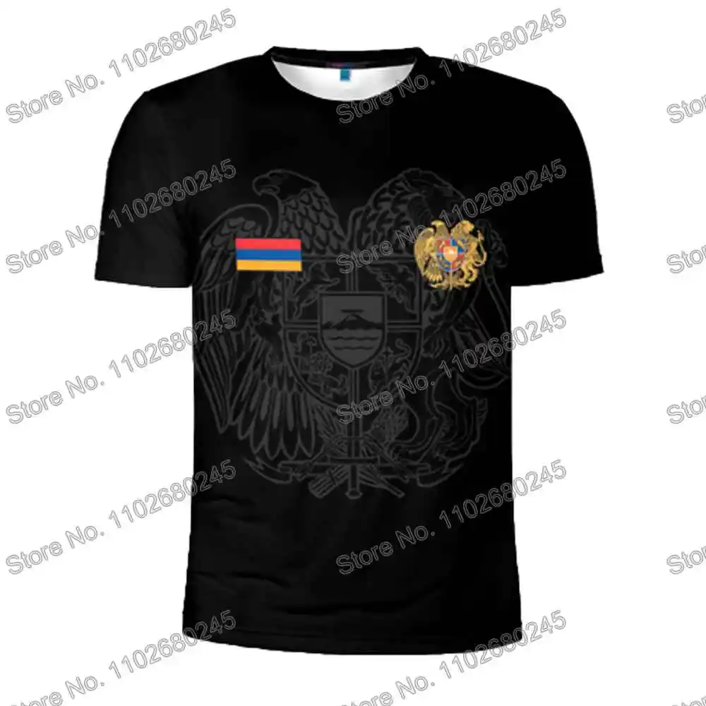 Armenia Summer T Shirt Outdoor Technical Shirts Fitness Clothing Training Tops MTB Fishing Jersey Hiking Running Sportswear GYM