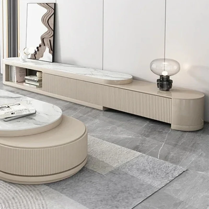 Modern Luxury Tv Stand Cabinet Space Saving Mid Century Furniture Floor Shelves Living Room Cosmetics Tv Kast Home Furniture