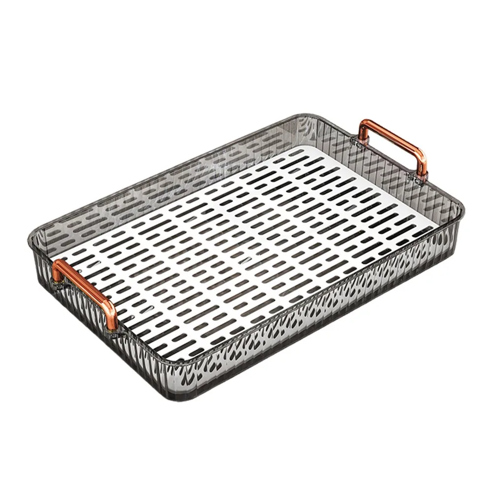 

Double Layer Cup Drying Rack Large Capacity Household Dish Drying Rack Detachable Rustproof food Tray for Kitchen Living Room