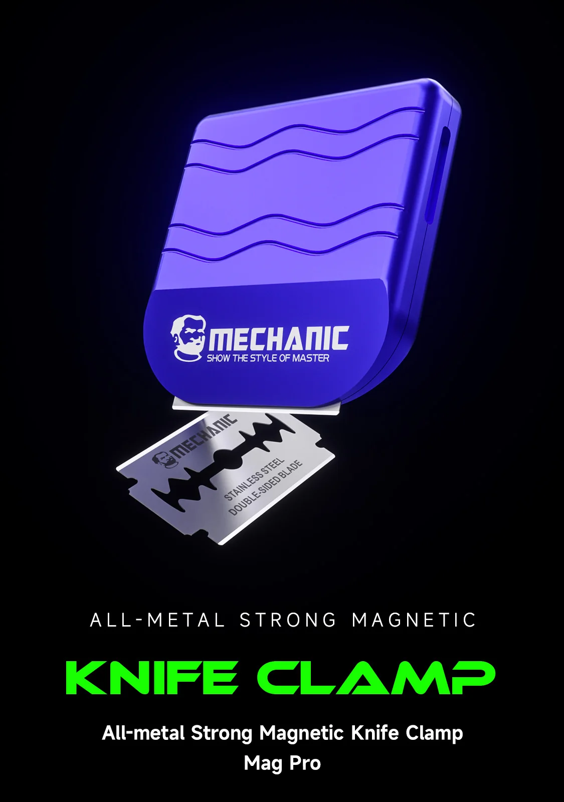 MECHANIC Mag Pro All-metal Strong Magnetic knife Clamp with Blade For Phone Screen Disassembly and Separation Tool