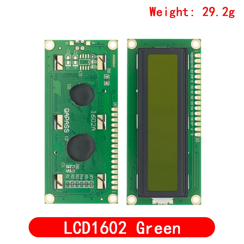 1 Stks/partij Lcd Module Blauw Groen Scherm Iic/I2C 1602 Voor Arduino 1602 Lcd Uno R3 Mega2560 LCD1602
