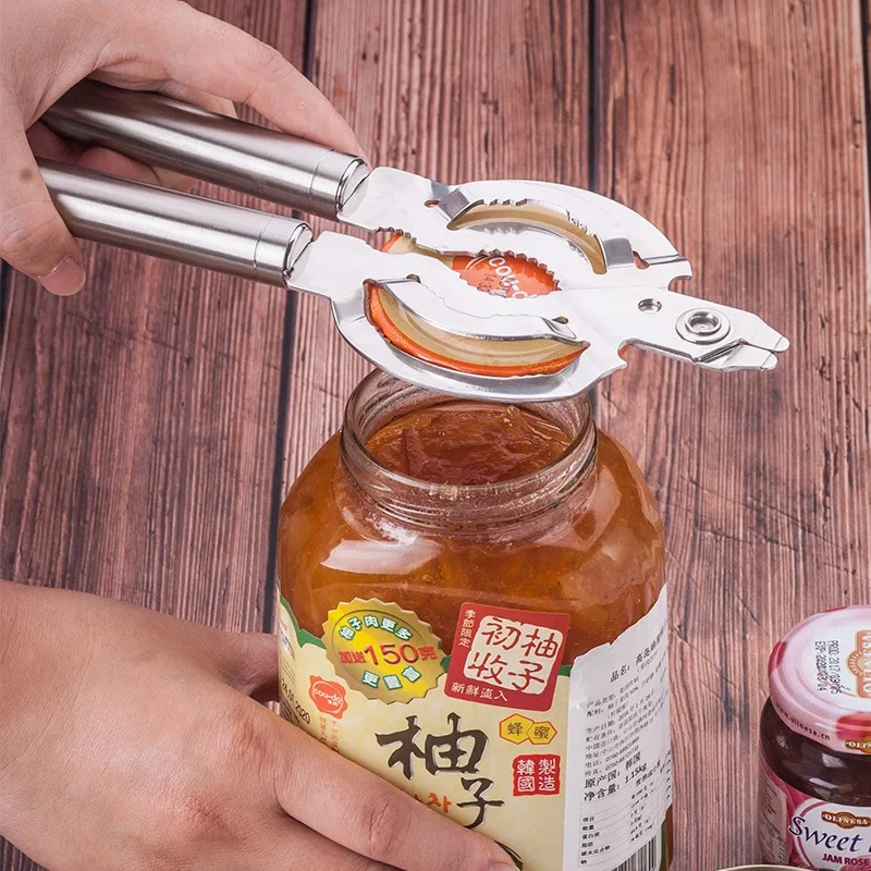 متعددة الوظائف غطاء جرة فتاحة مفيد برغي غطاء جرة فتاحات متعددة الوظائف يمكن فتاحة غطاء زجاجة قبضة وجع زجاجة أواني المطبخ