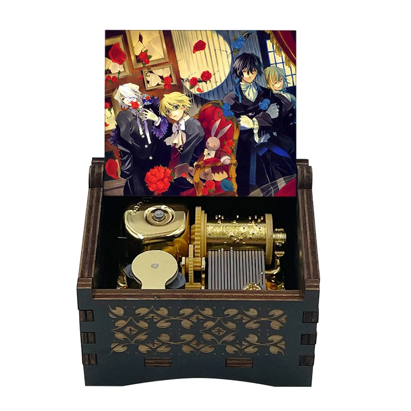 Everytime You Kissed Me Wooden Music Box 18 Note Lacie Melody Anime Fans Friends Christmas Festival Birthday New Year Gift