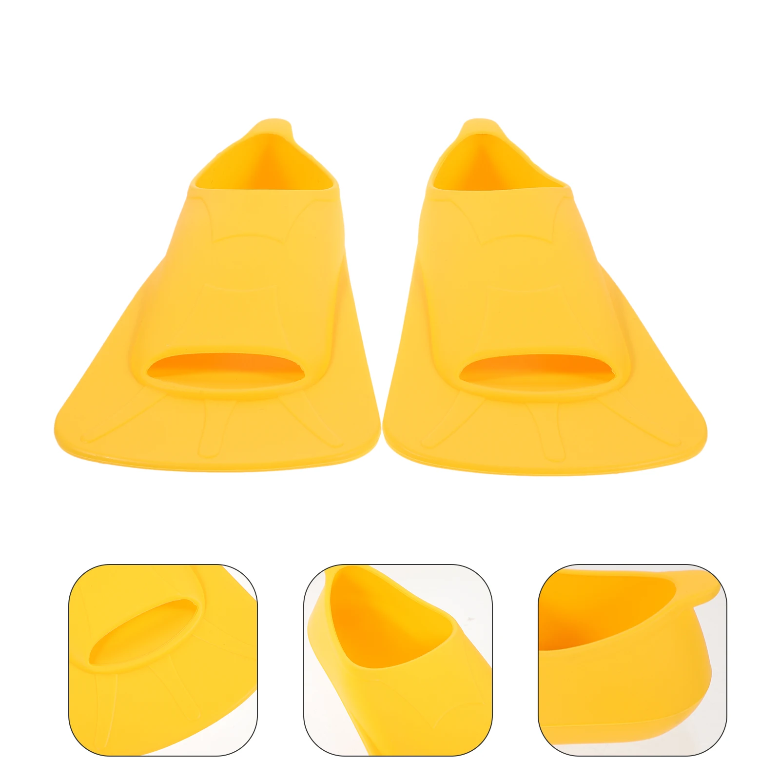 

1pcs 1 Pair Of Adult Swimming Flippers Lightweight Dive Fins For Snorkeling Pool Sea Training Silicone Frog Durable Flexible For
