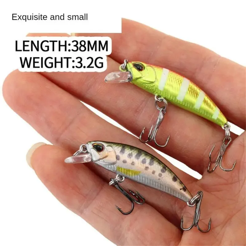 Hot 38MM 3.2G Mini Japan Model Sinking Minnow Fishing Lures Jerkbaits Peche Artificial Bait Wobbler Lure for Trout Bass Carp