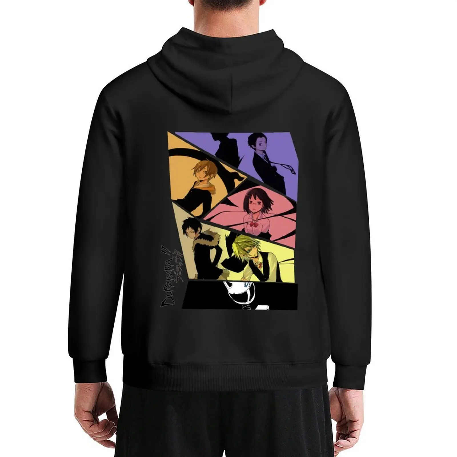 

Durarara!! Characters Hoodie korean autumn clothes aesthetic clothing men clothes mens clothes graphic hoodie