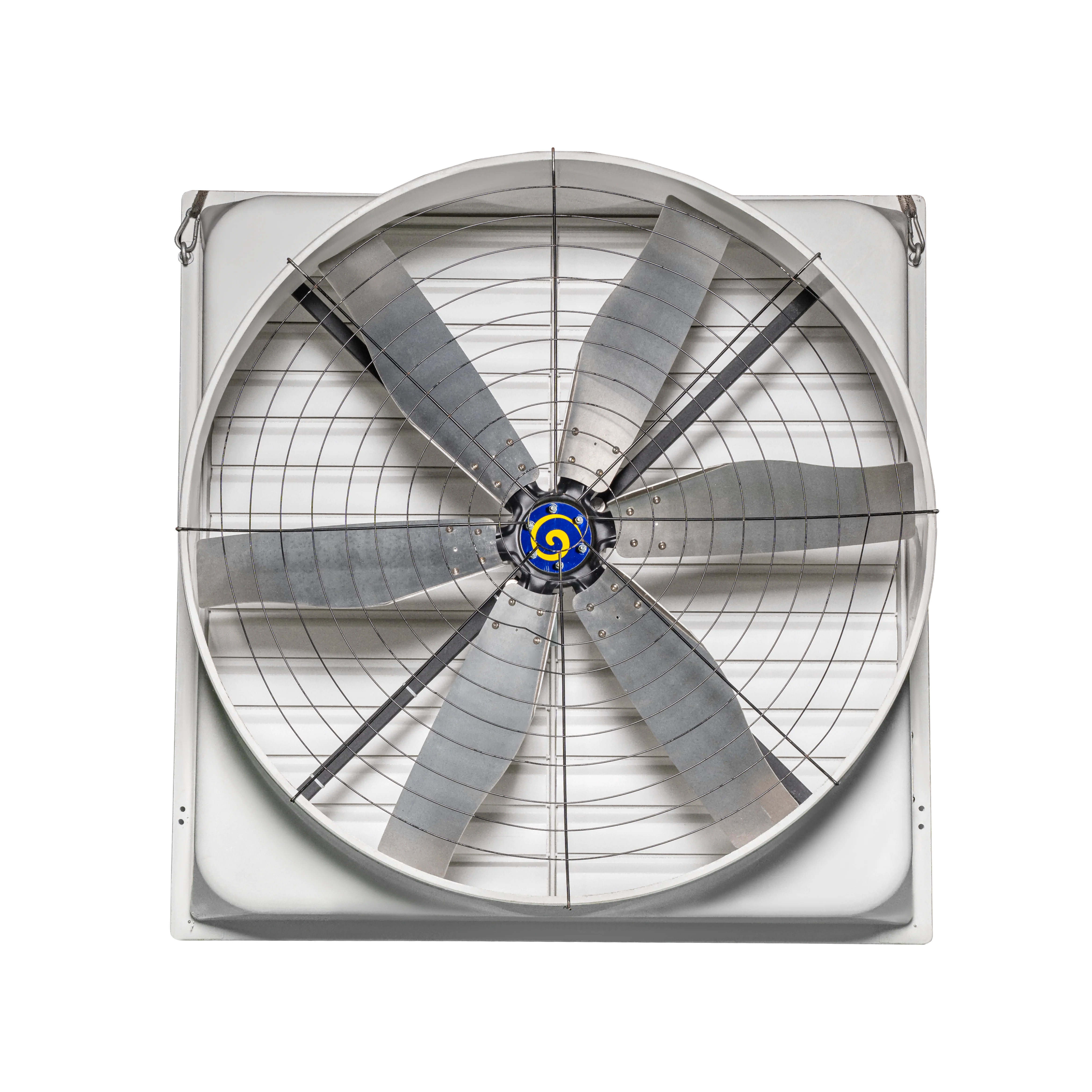 Smart Control 55inch Alloy Industrial Ventilation Fan 6 Blade Heavy Duty Industrial Exhaust Fan Fiberglass Exhaust Fan