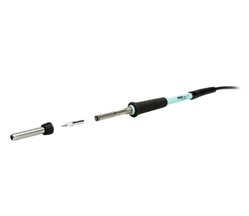 مجموعة محطة لحام أصلية جديدة WE1010 بدرجة حرارة ثابتة خالية من الرصاص بقدرة 70 وات مع مكواة لحام WEP70