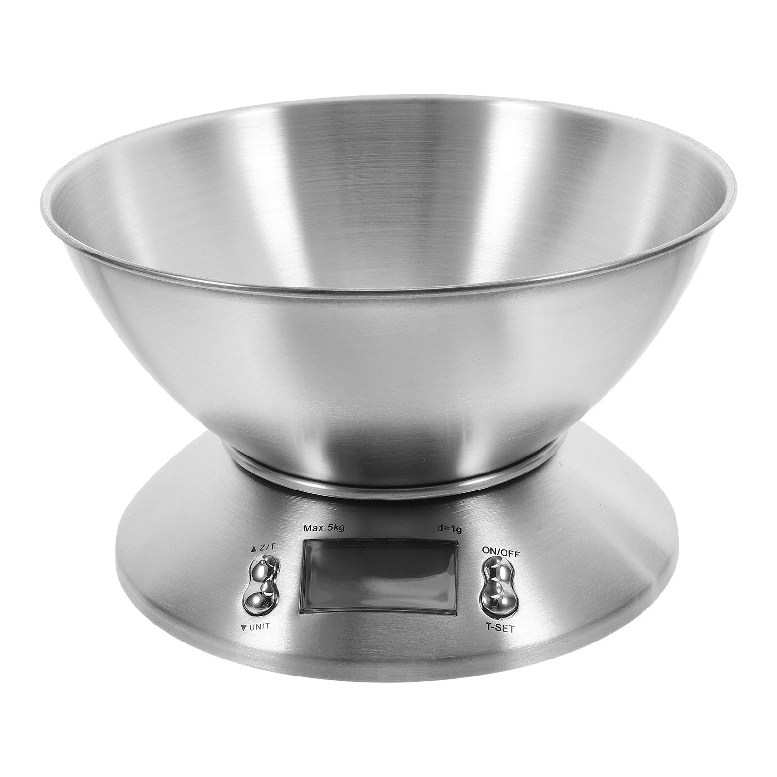 

Digital Food Scale 5000g Stainless Steel Kitchen Scale for Measuring Weight Counting Fruit Easy Precision Large Capacity