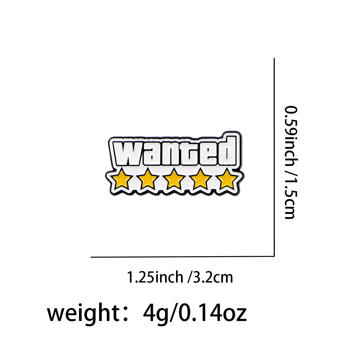 نجمة المينا دبوس مضحك بروش الصنوبر التلبيب شارة بدبابيس على ظهره الملابس والاكسسوارات الأزياء والمجوهرات أصدقاء الهدايا