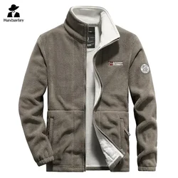 Neue Männer Fleece Jacke Taschen verdicken Polar Jacken kälte sicheren Mantel plus Größe Frauen Mantel Winter Wind breaker Jacken für Männer