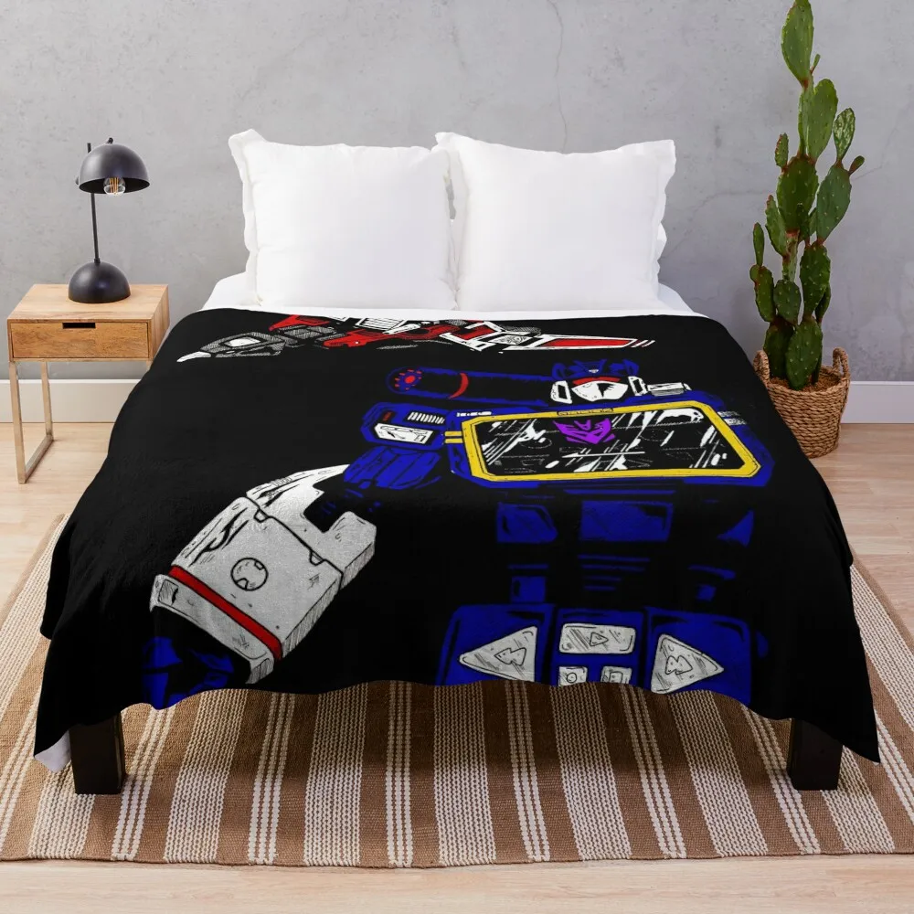 soundwave Throw Blanket for winter Winter beds decorative Giant Sofa Blankets