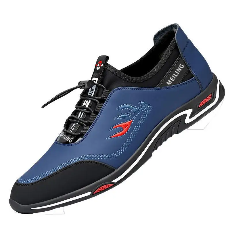 Lightweight Men's Running Shoes Soft Soled Men Casual Shoes Comfortable Lazy Slip on Male Flats New Men Sports Erkek Ayakkabı