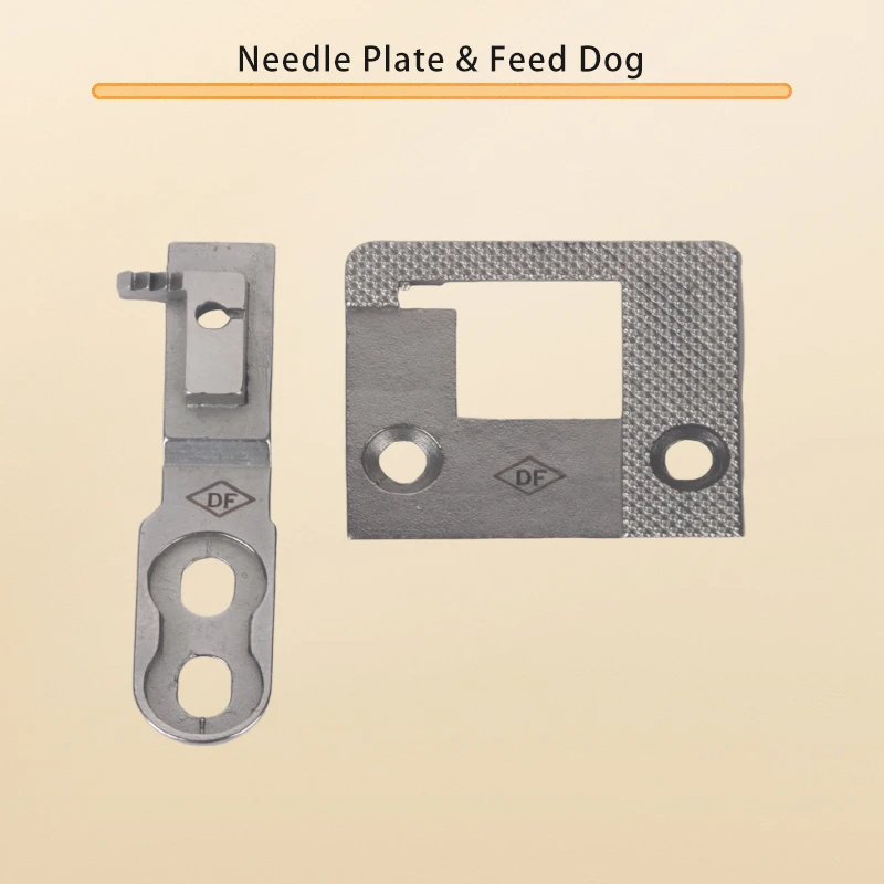 Needle Plate #335-62A Feed Dog #335-63A for GOLDEN WHEEL CS-335BH, JUMBO KING WR-335, TAKING TK-335, PLATINA TJ-335, Etc
