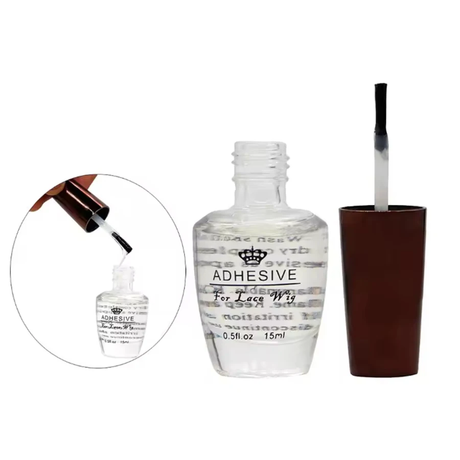 

15ml Lace Wig Glue Waterproof Bonding Glue Clear Invisible Hair Replacementing Glue Extra for Lace Hairpiece Wig