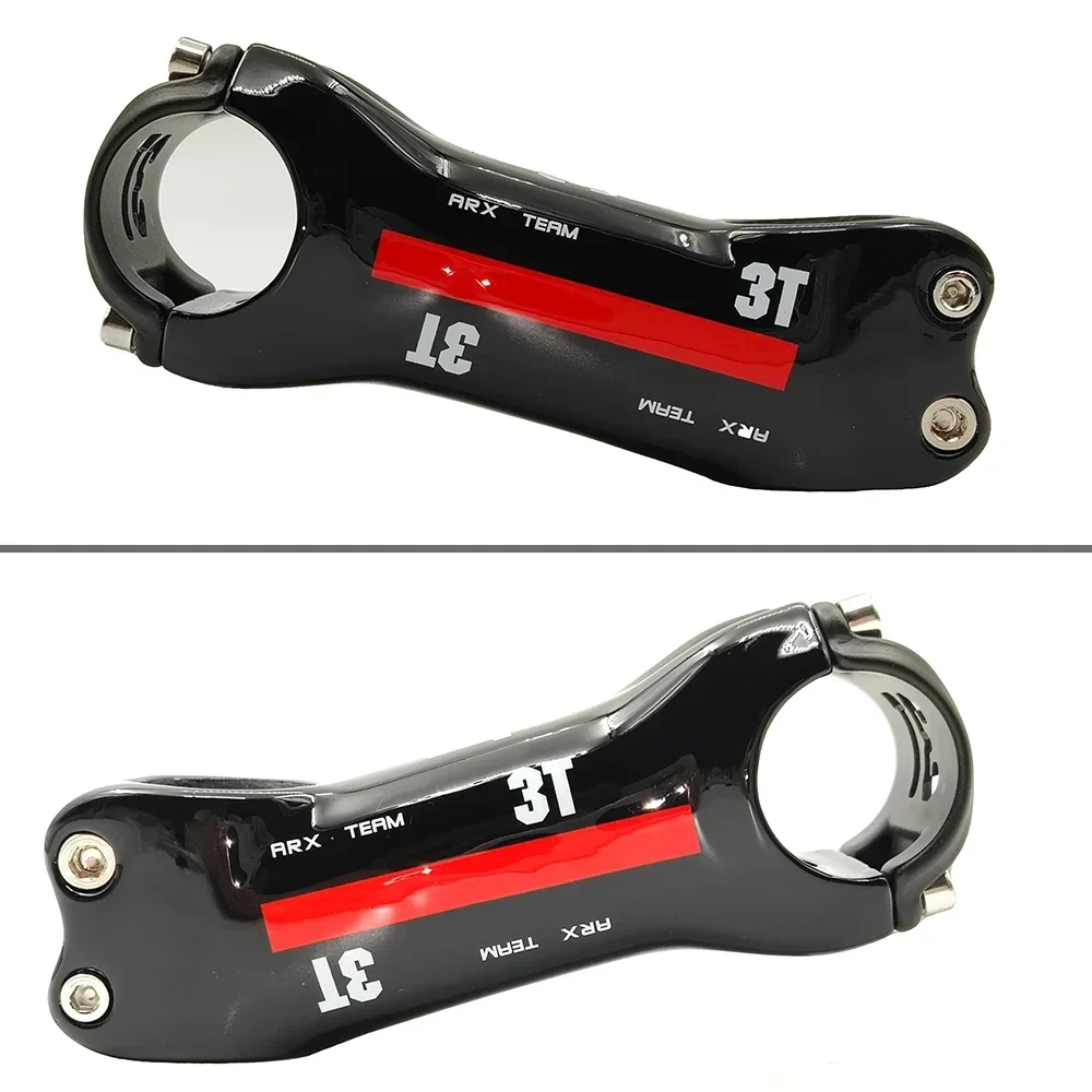 

TOP Brand 3T Carbon Bicycle Stem Road Bike Stem T800 Carbon Fiber Mtb Stem Angle 6/17degree/Steerer Diameter 28.6mm Bike Parts