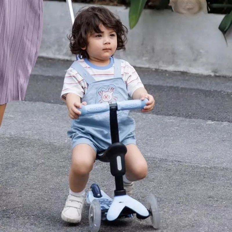 Children's Scooter 1 To 3 Years Old 6 Years Old 10 Years Old 4-in-1 Baby Scooter Can Be Ridden