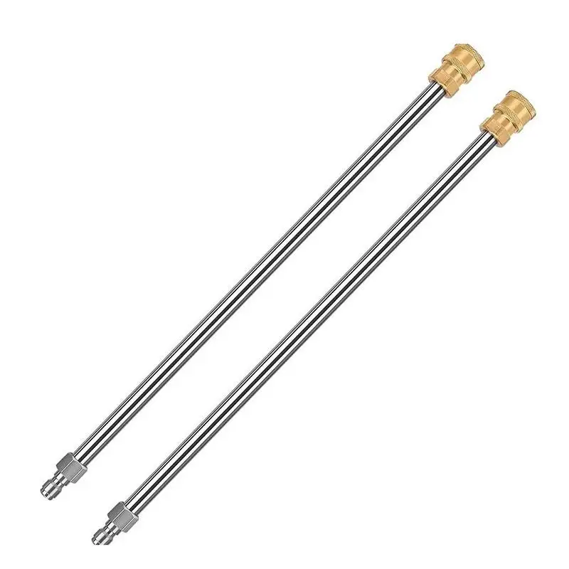 High-Quality Stainless Steel Pressure Washer Extension Wand With Quick Connect (1/4 Inch) – Heavy-Duty Upgrade