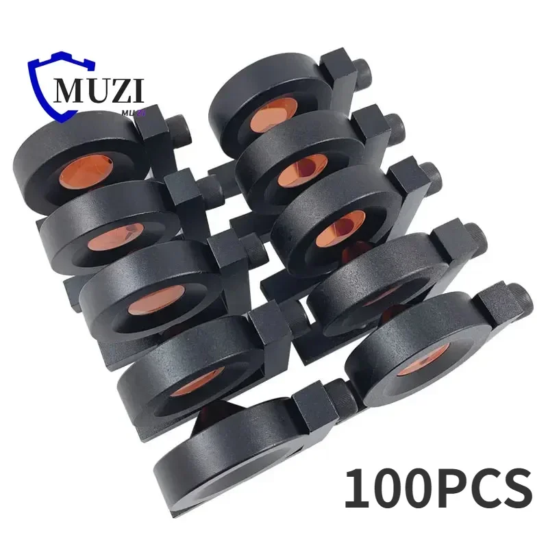 100PCS 90 Degree Mini Prism L Bar Monitoring Prism Replacement Total Station Reflector Equivlent GMP104 Copper-coated