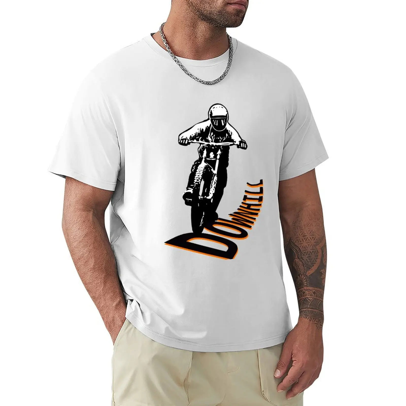 Downhill Jumper T-shirt boys whites customs design your own shirts graphic tees quick-drying mens big and tall t shirts