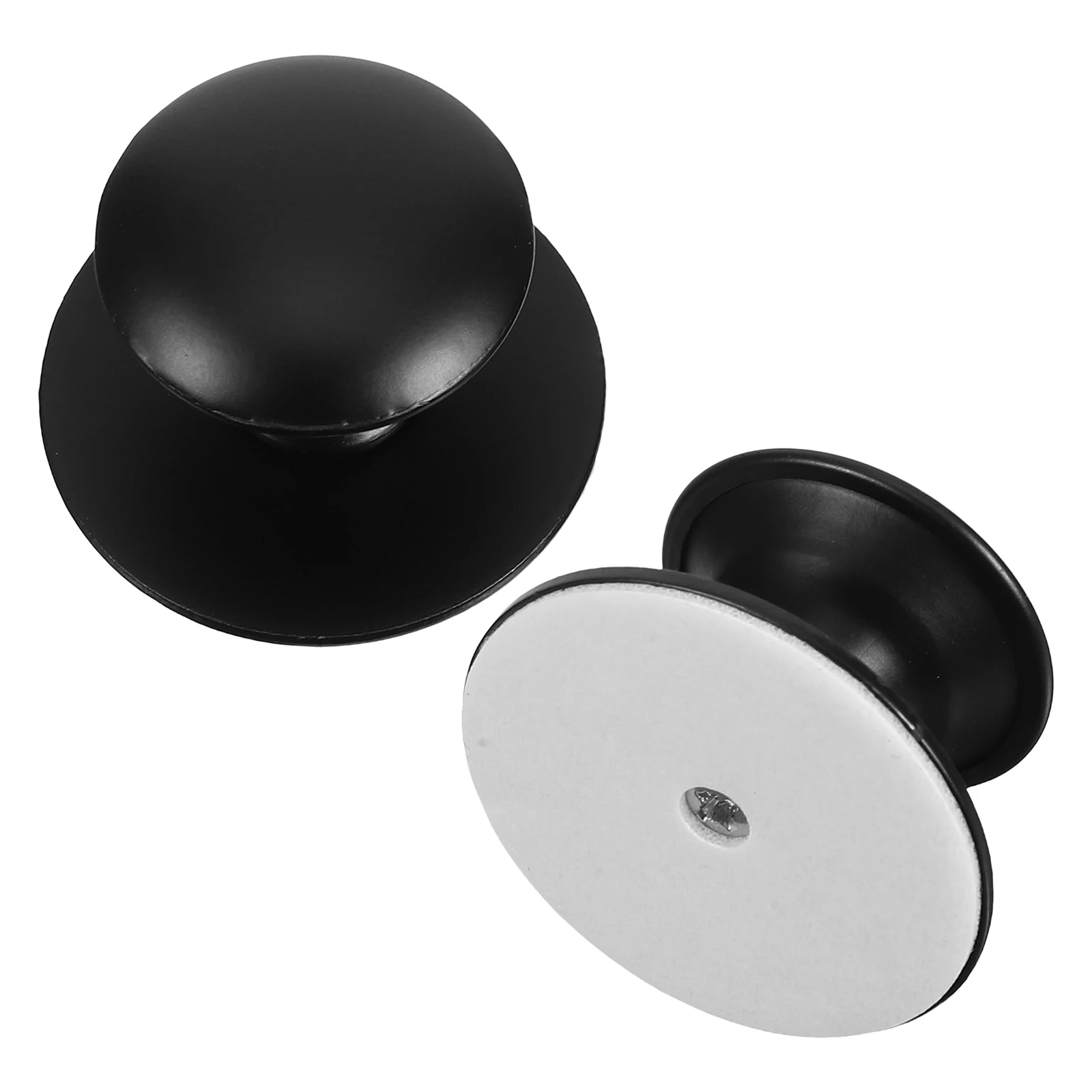 

2pcs Bathroom Grab Bar: No-Drill Suction Handle For Shower Glass Tile Stainless Steel Self-Adhesive Cabinet Pulls Waterproof