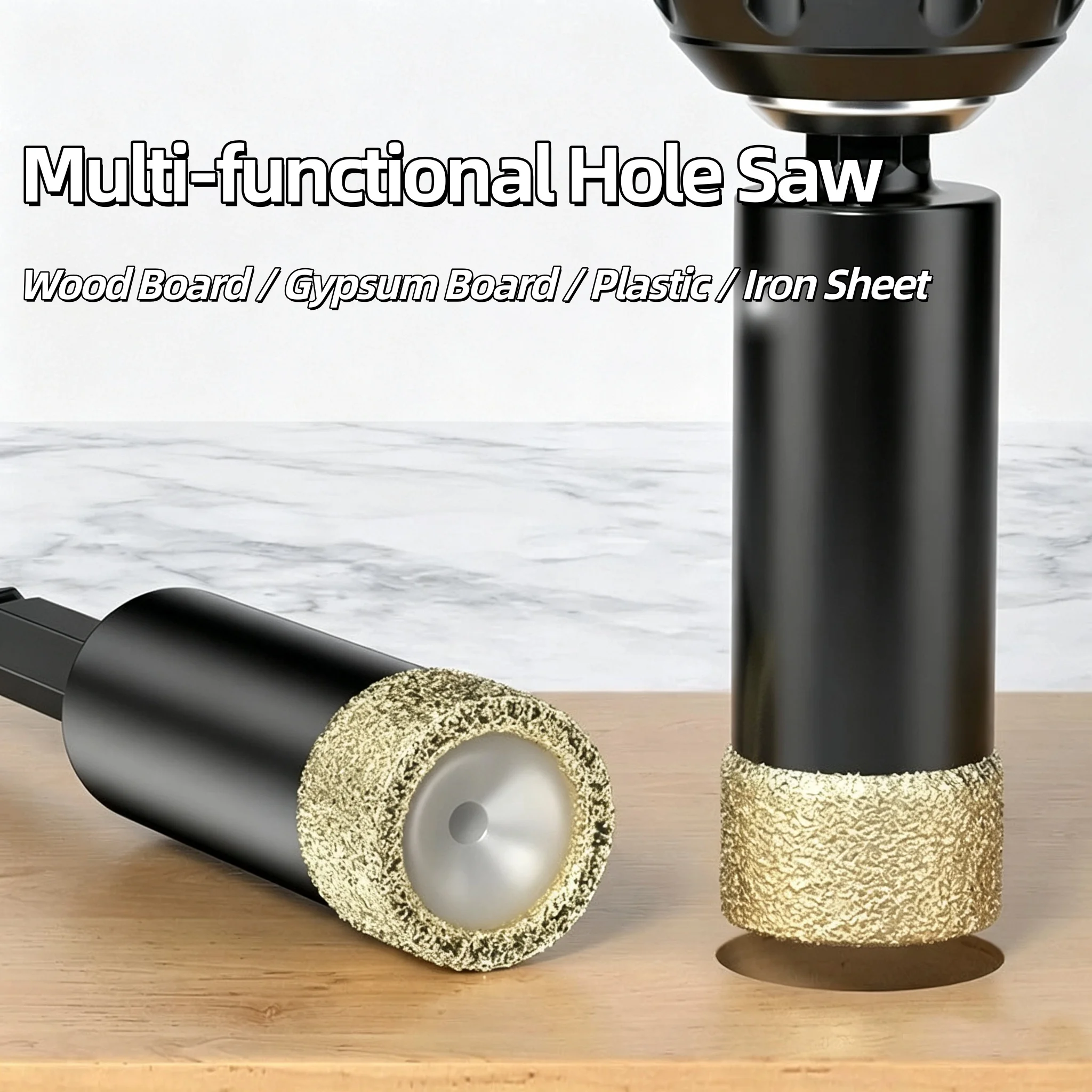 5/10Pcs Hexagonal Shank Brazed Durable Diamond Drill Bit 6-14mm Hole Saw Marble Ceramic Granite Porcelain Cup Saw Hole Opener