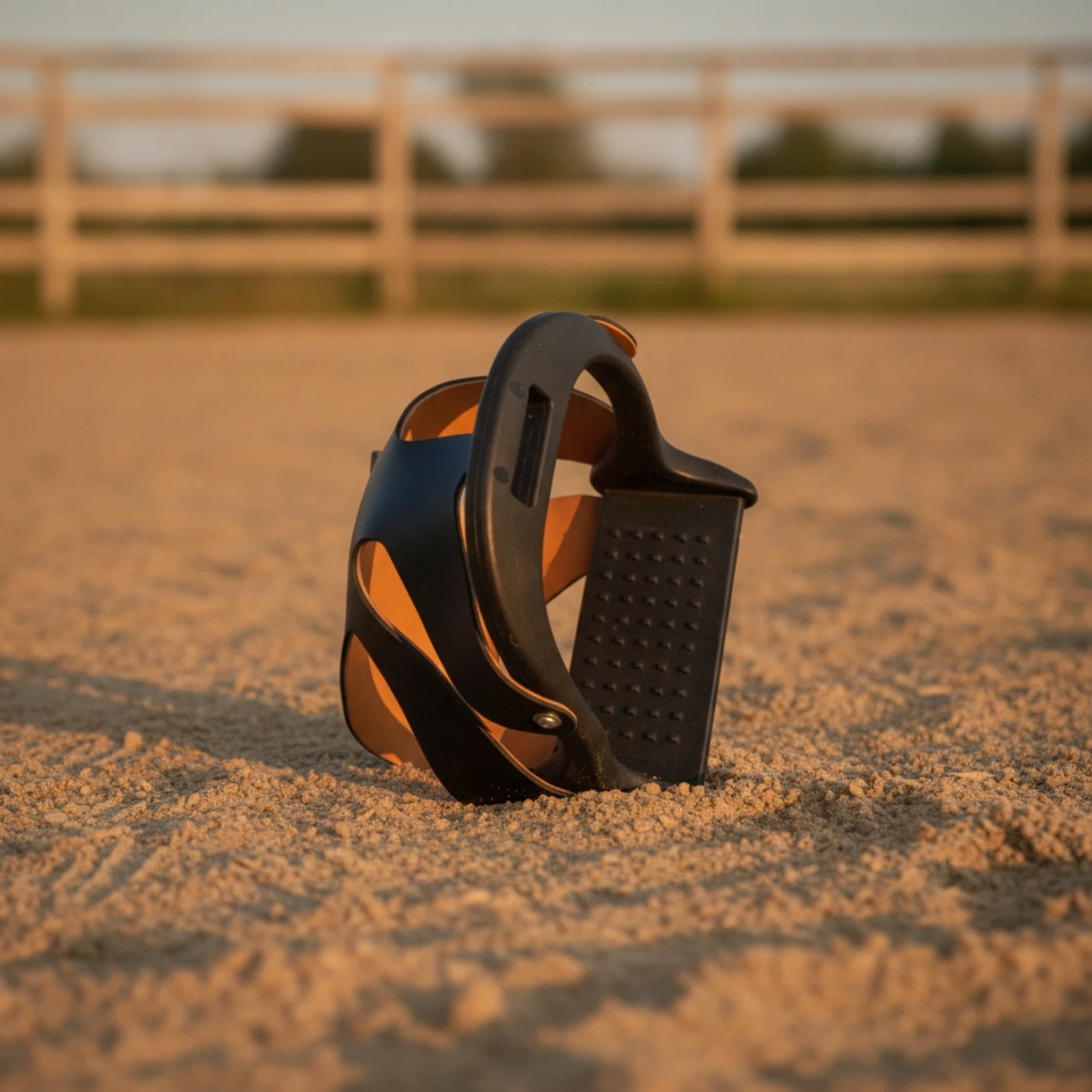 English Stirrup Textured Stirrup with Non-Slip Platform Tack Sturdy Reliable for Equestrians, Training